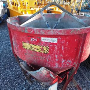 Posoda za beton, 800 L