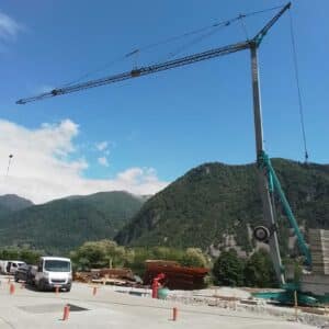 Cattaneo CM75A, brzomontažna građevinska dizalica