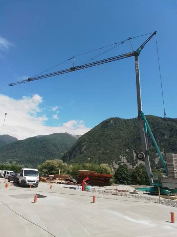 Cattaneo CM75A, brzomontažna građevinska dizalica