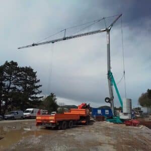Cattaneo CM75A, brzomontažna građevinska dizalica