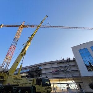 Potain MD125B, građevinski toranjski kran, dizalica