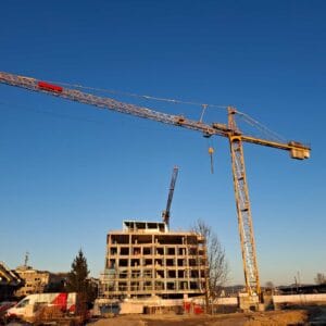 Potain MD175B, toranjski građevinski kran