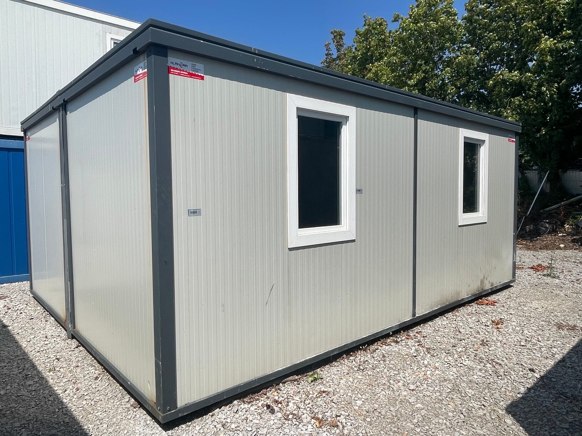 Dvojni pisarniški kontejner 6,00 x 4,80 m - slika 2