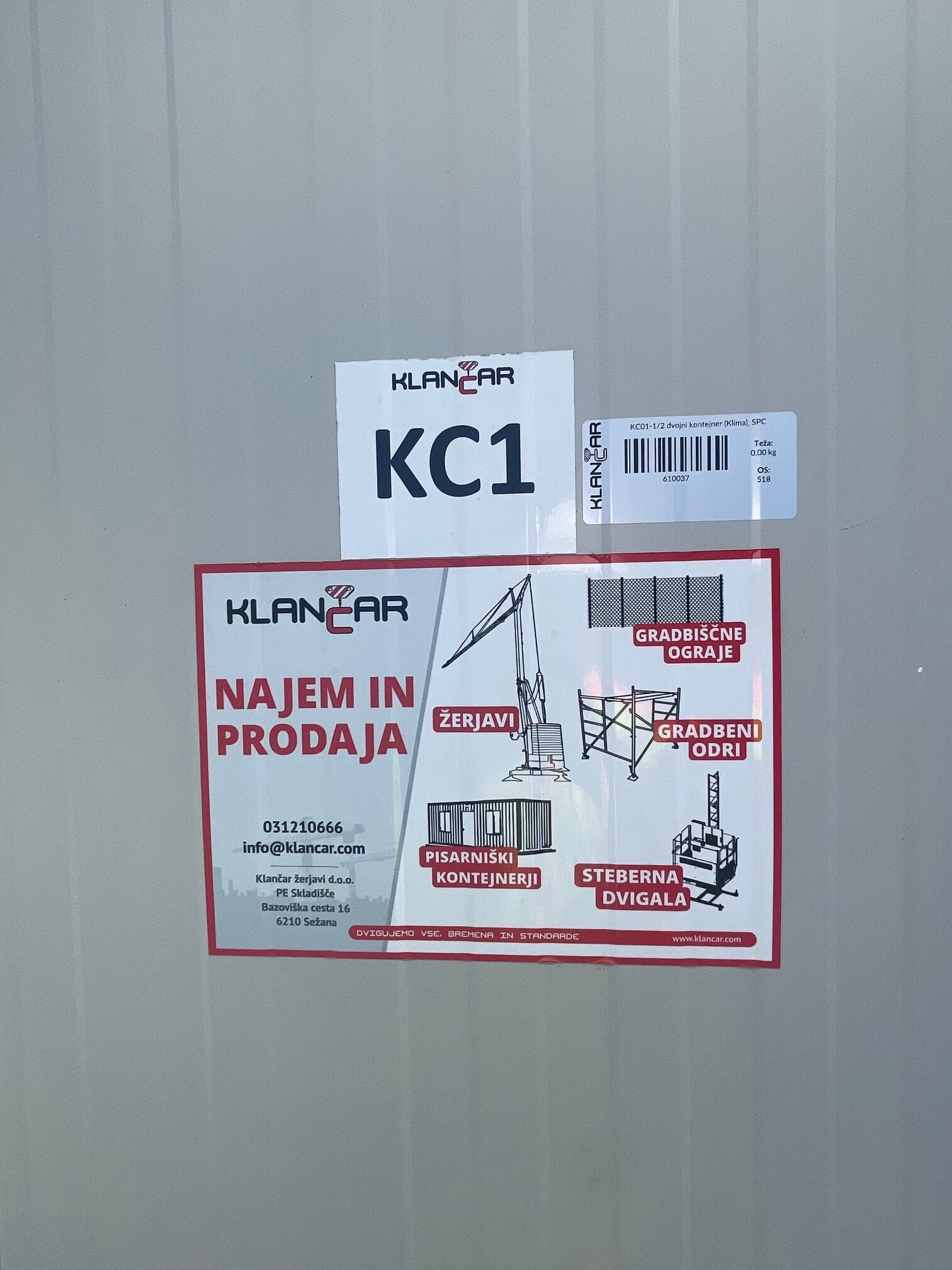 Dvojni pisarniški kontejner 6,00 x 4,80 m - slika 9