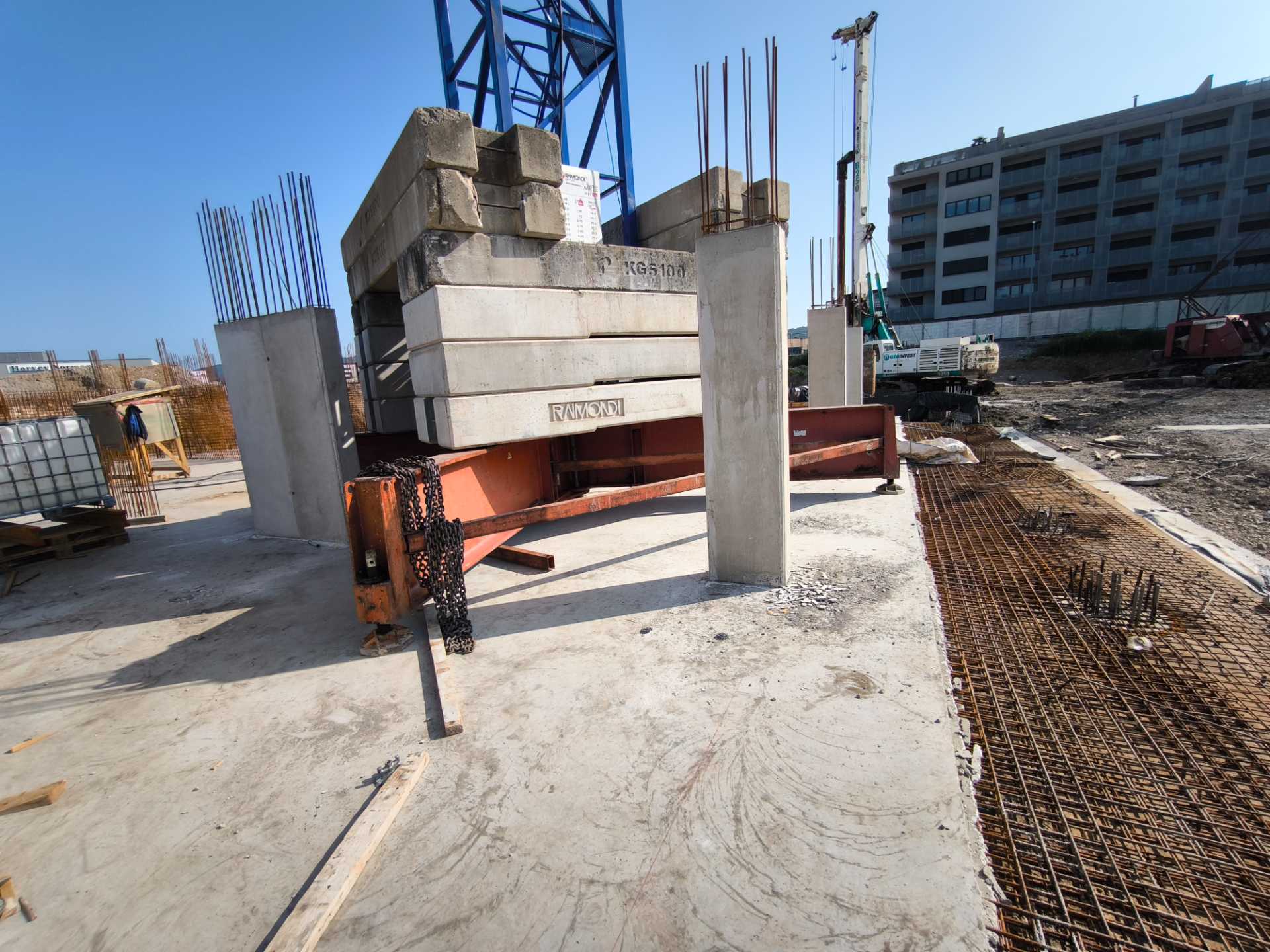 Raimondi MRT213, građevinski toranjski kran - Slika 3