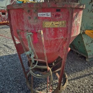 Posuda za beton s crijevom 800 L, Boscaro CT-80