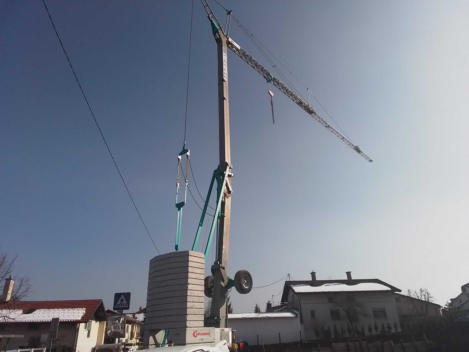 Cattaneo CM82S4, samopostavljivi gradbeni žerjav - slika 6