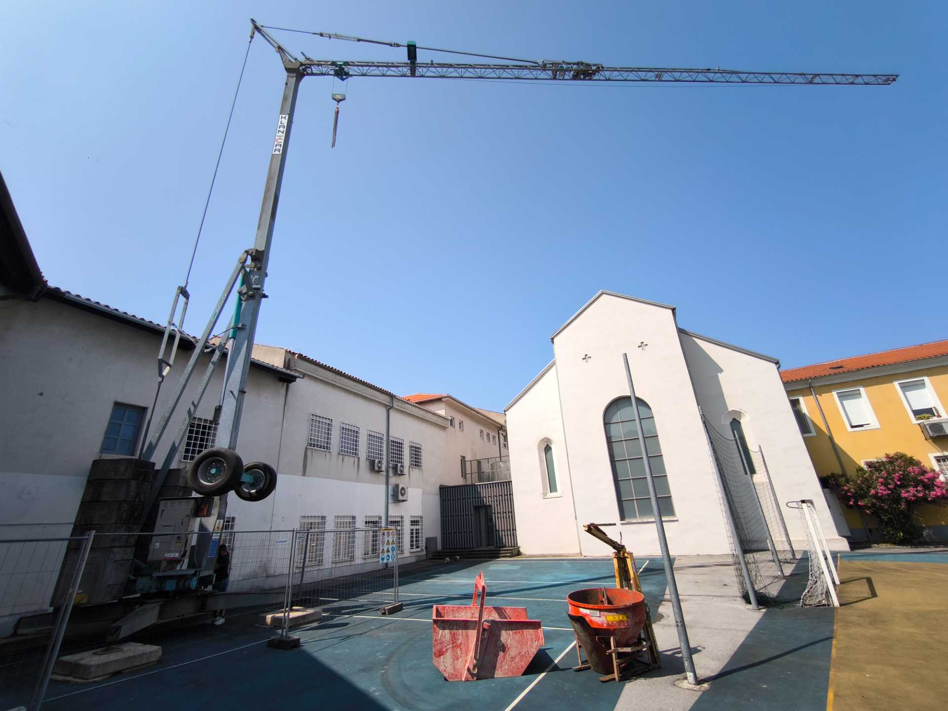 Vicario 187.7, samopostavljivi gradbeni žerjav