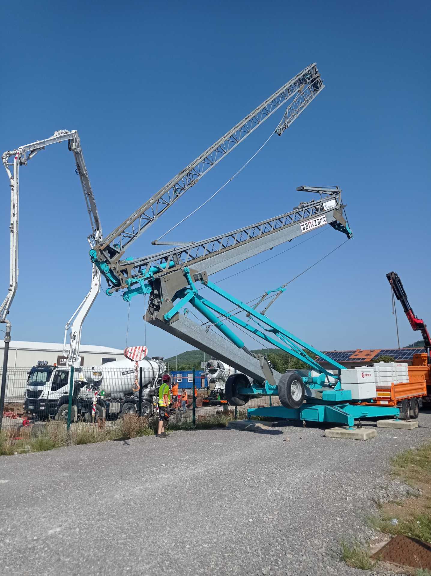 Cattaneo CM82S4, samopostavljivi gradbeni žerjav - slika 7