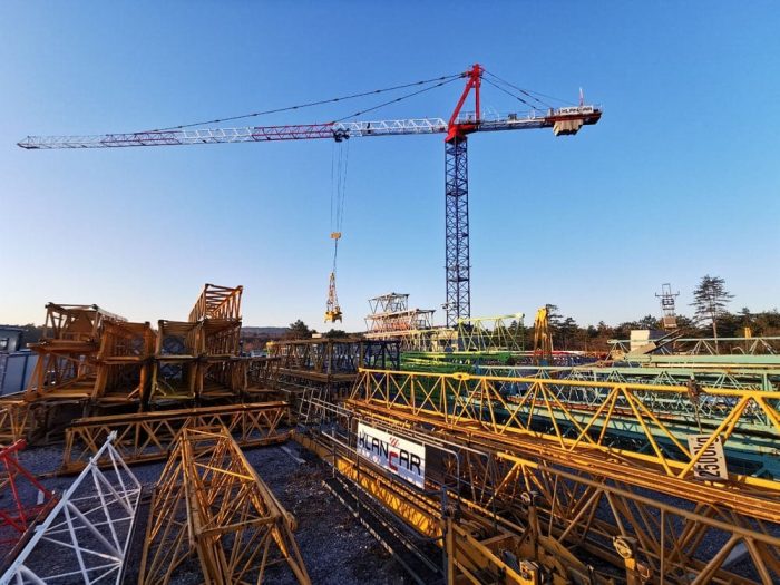 RAIMONDI ER180, stolpni gradbeni žerjav