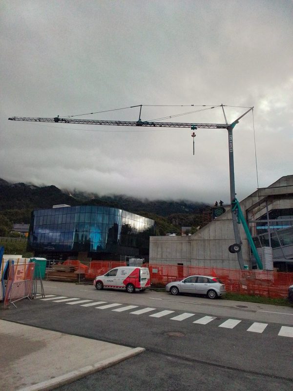 Demontaža vetrovnik Žirovnica